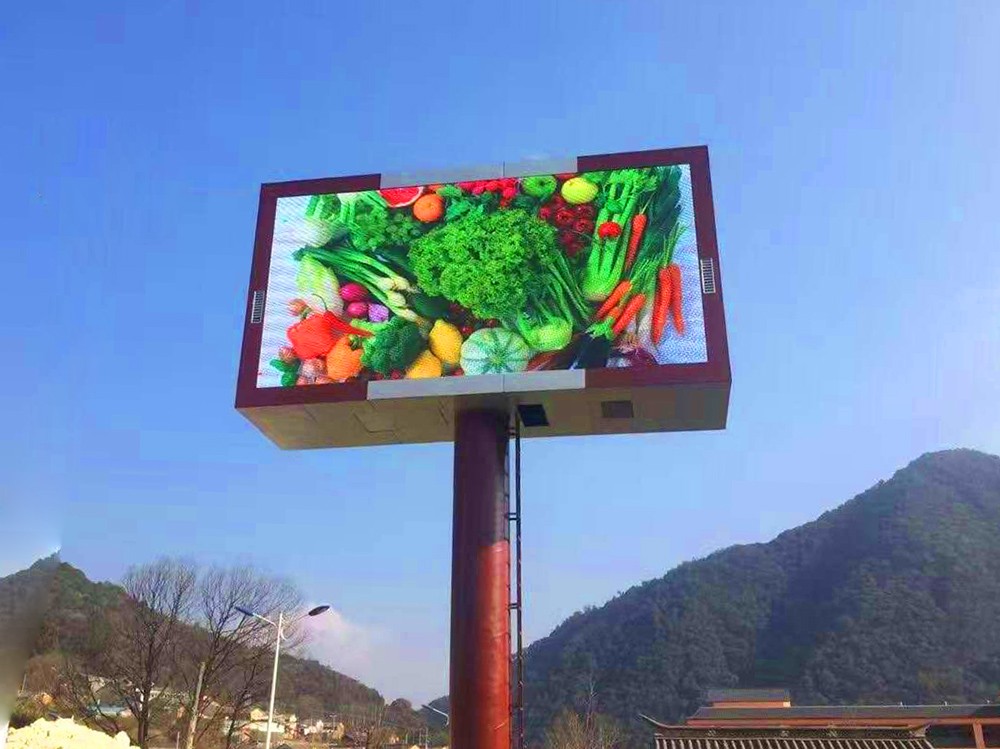 LED透明屏的四种安装方式